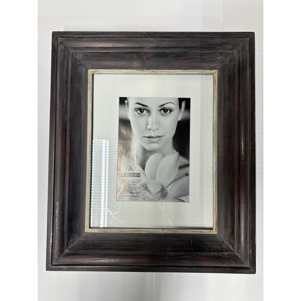 Restoration Hardware Copenhagen Frame Grey Wood 8x10 5x7 Mat 34100215